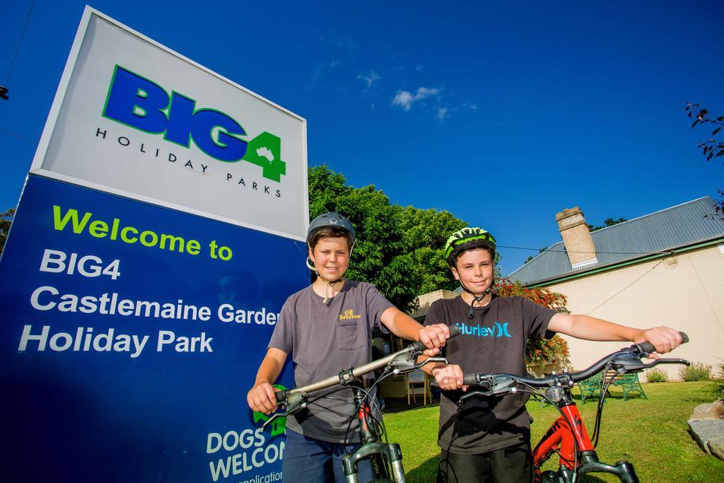 Big4 Castlemaine Gardens Hotell Eksteriør bilde